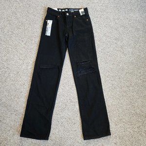 NWT SONG 90s Boyfriend Jeans Low Rise Size 00/23
